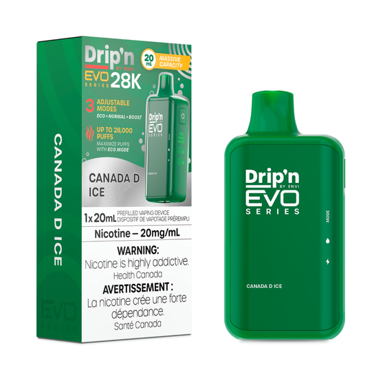 Drip'n EVO 28K Disposable Vape - Canada D