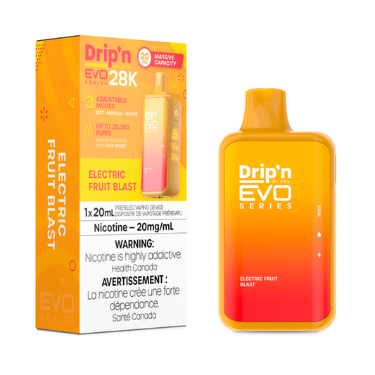 Drip'n EVO 28K Disposable Vape - Electric Fruit Blast