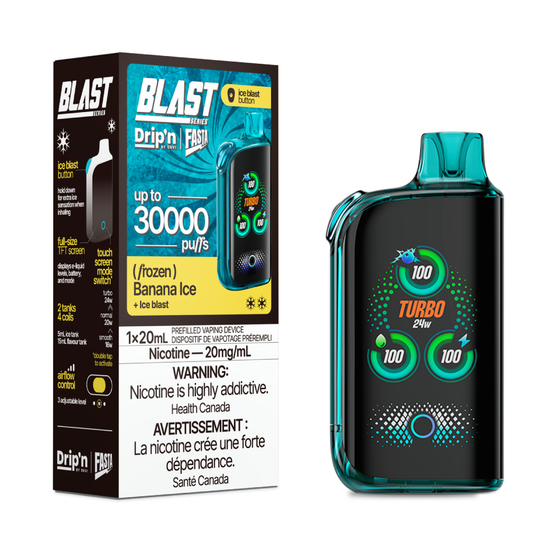 Drip'n Fasta Blast 30K - Blue Razz Ice