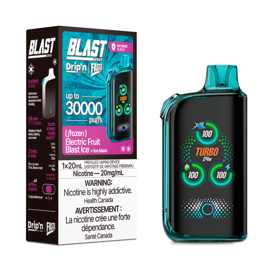 Drip'n Fasta Blast 30K - Electric Fruit Blast Ice