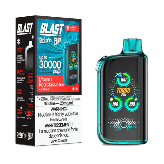 Drip'n Fasta Blast 30K - Red Classic Ice