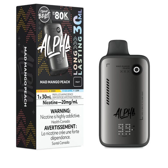 Flavour Beast Alpha 80K - Mad Mango Peach