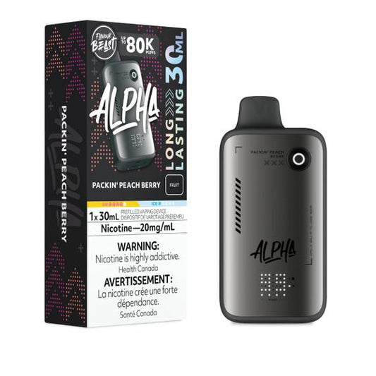 Flavour Beast Alpha 80K - Packin' Peach Berry