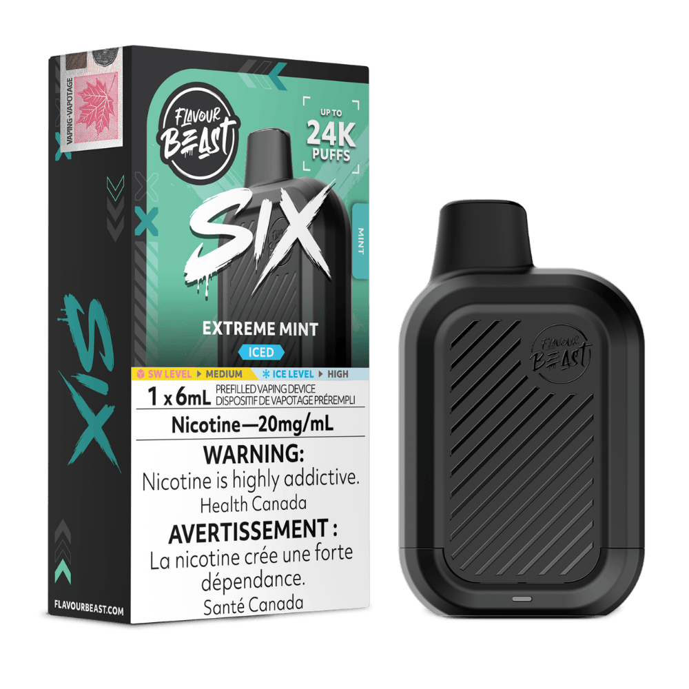 Flavour Beast Six 6ML - Extreme Mint Iced