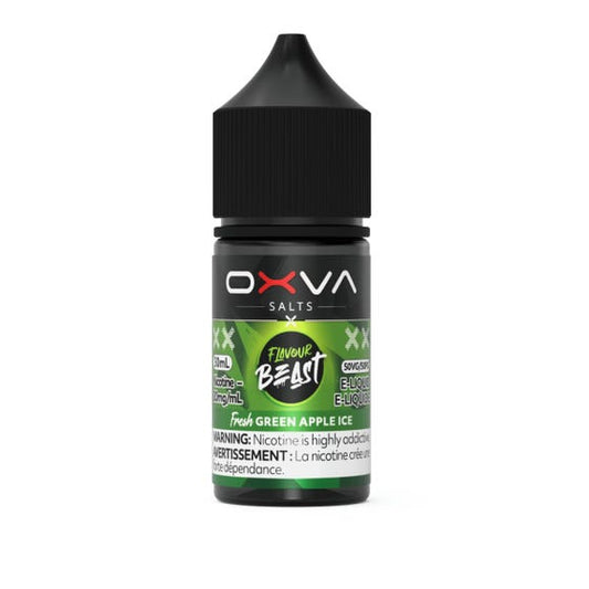 Flavour Beast x OXVA E-Liquid - Fresh Green Apple Ice