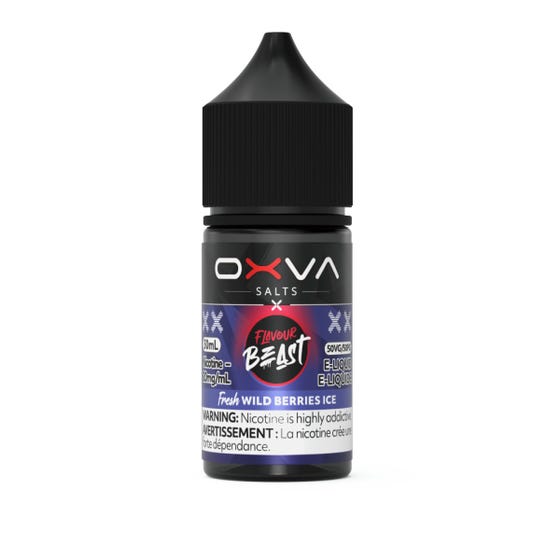 Flavour Beast x OXVA E-Liquid - Fresh Wild Berries Ice