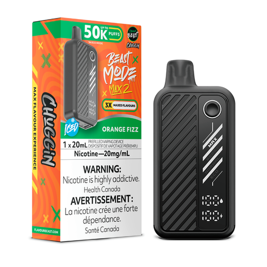 Flavour Beast Beast Mode Max 2 50K - Orange Fizz