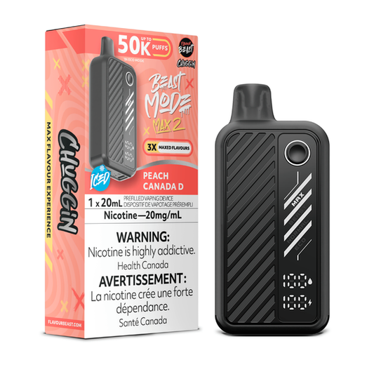 Flavour Beast Beast Mode Max 2 50K - Peach Canada D