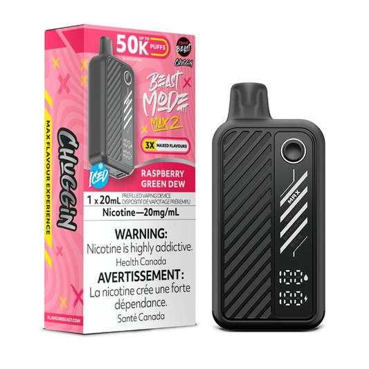 Flavour Beast Beast Mode Max 2 50K - Raspberry Green Dew