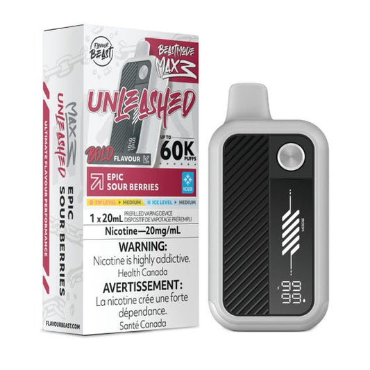 Flavour Beast Beast Mode Max 3 60K - Epic Sour Berries Iced