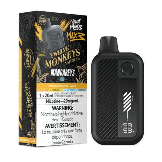 Flavour Beast Beast Mode Max 3 60K - Mangabeys Iced