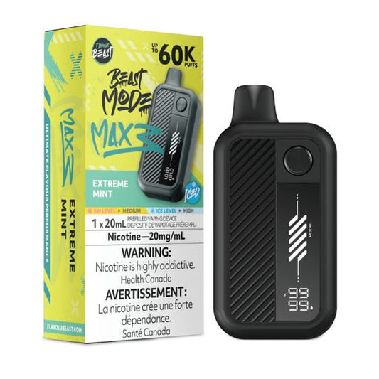 Flavour Beast Beast Mode Max 3 60K - Extreme Mint Iced