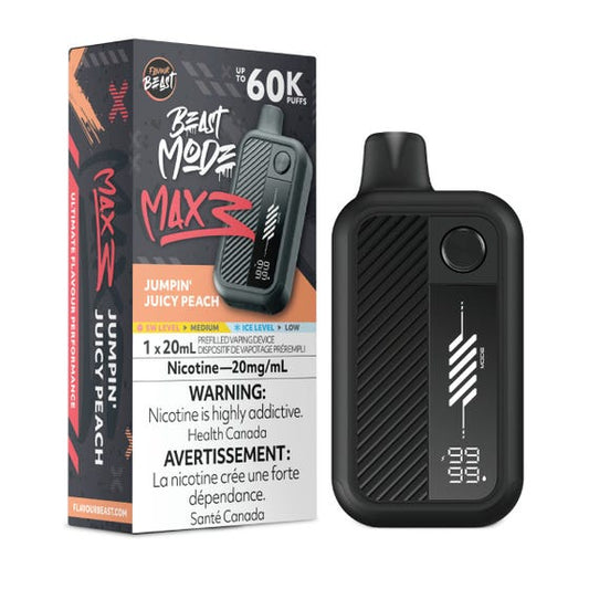 Flavour Beast Beast Mode Max 3 60K - Jumpin' Juicy Peach