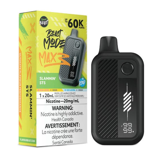 Flavour Beast Beast Mode Max 3 60K - Slammin' STS Iced