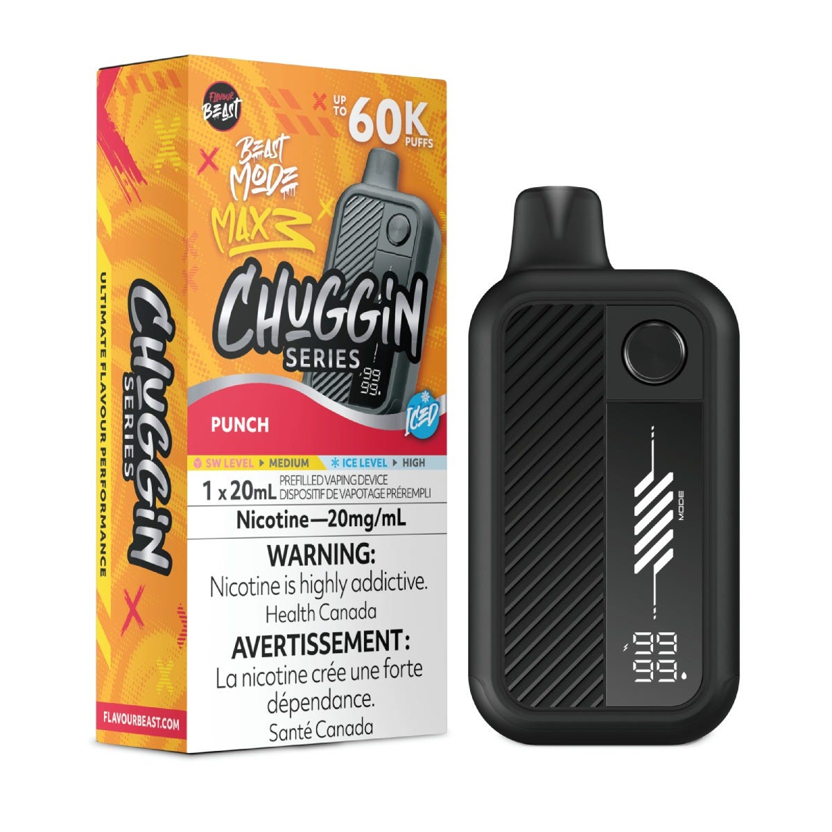 Flavour Beast Beast Mode Max 3 60K - Punch Iced