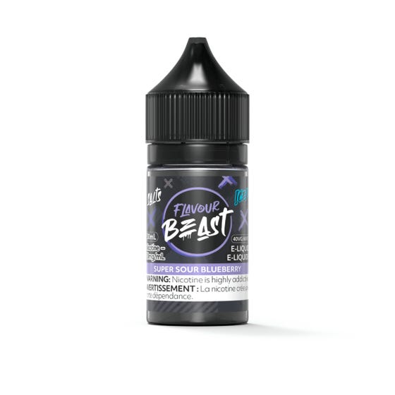 Flavour Beast Super Sour Blueberry Iced Salt