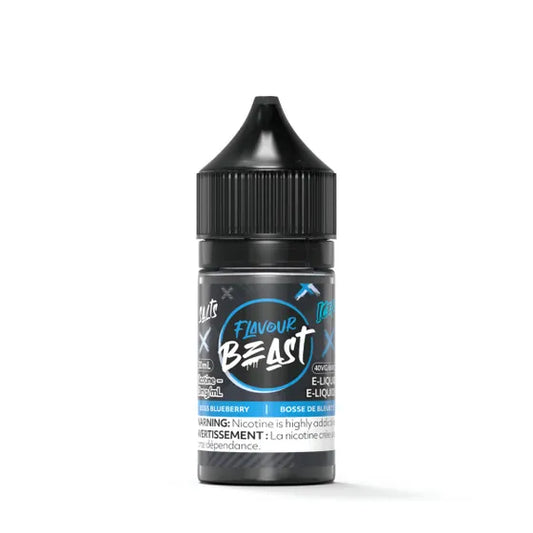 Flavour Beast Boss Blueberry Iced Salt - Online Vape Shop Canada - Quebec and BC Shipping Available