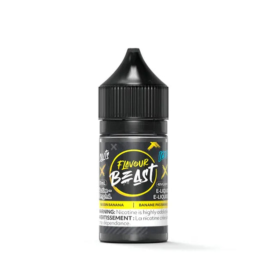 Flavour Beast Bussin Banana Iced Salt - Online Vape Shop Canada - Quebec and BC Shipping Available