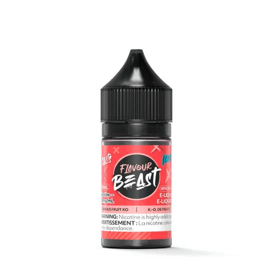 Flavour Beast Famous Fruit KO Iced Salt - Online Vape Shop Canada - Quebec and BC Shipping Available
