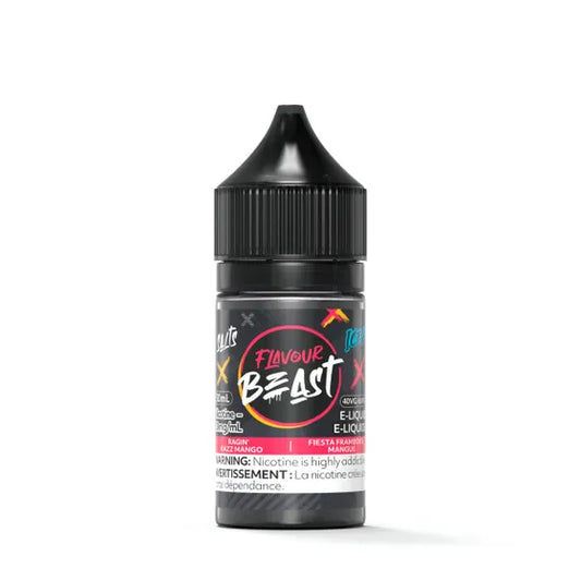 Flavour Beast Ragin' Razz Mango Iced Salt - Online Vape Shop Canada - Quebec and BC Shipping Available