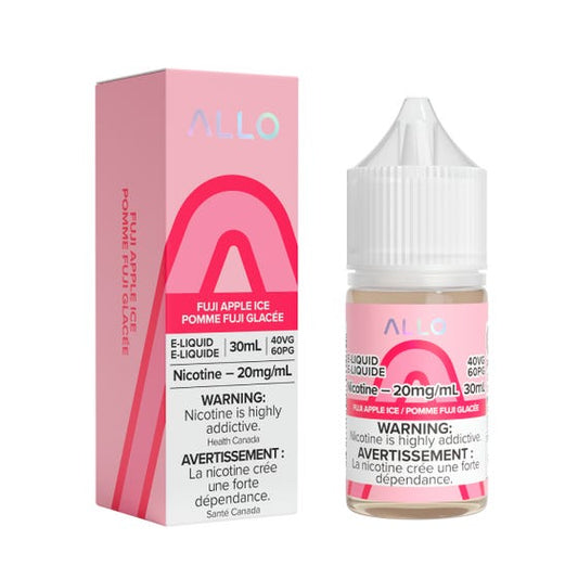 Allo Fuji Apple Ice Salt Nic - Online Vape Shop Canada - Quebec and BC Shipping Available