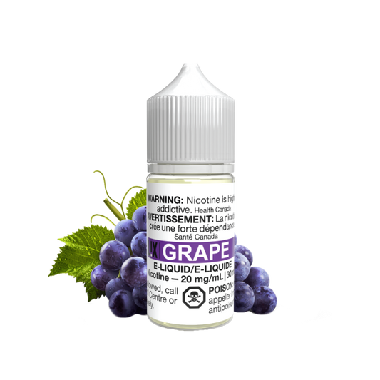 LiX Grape Iced Salt Nic - Online Vape Shop Canada - Quebec and BC Shipping Available