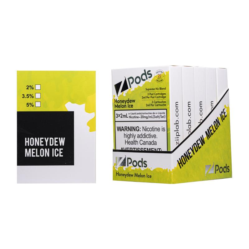 Z Pods Honeydew Melon Ice Stlth Compatible Pods