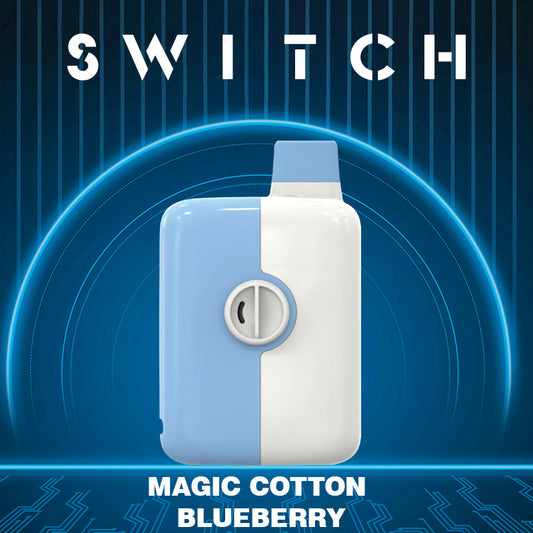Mr Fog Switch Magic Cotton Blueberry - Online Vape Shop Canada - Quebec and BC Shipping Available
