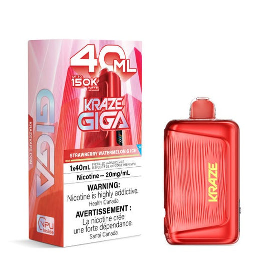 Kraze Giga 150K - Strawberry Watermelon G Ice