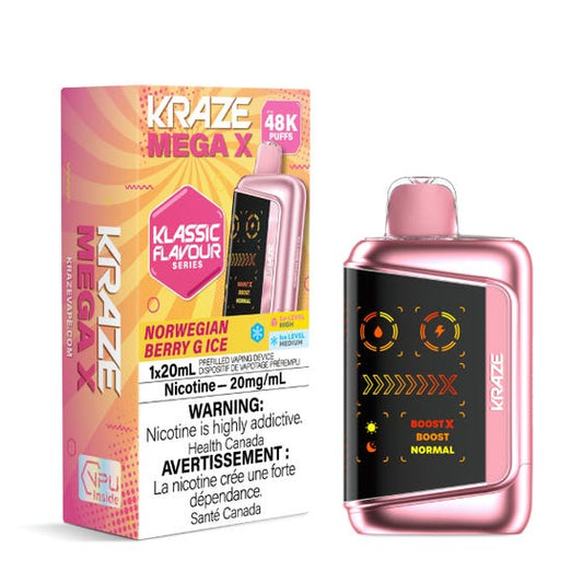 Kraze Mega X 48K - Norwegian Berry G Ice