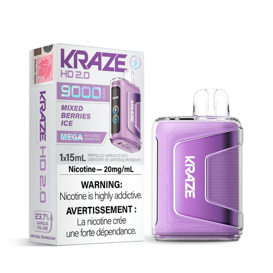 Kraze HD 2.0 9K Mixed Berries Ice