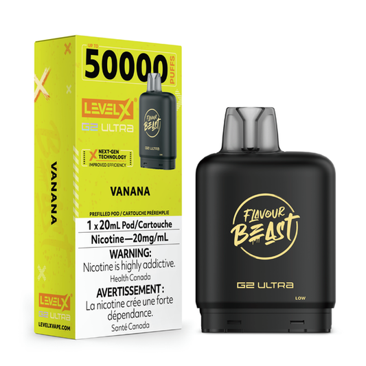 Level X Flavour Beast G2 Ultra Pod 50K - Vanana