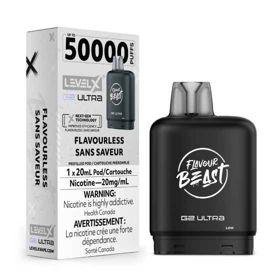 Level X Flavour Beast G2 Ultra Pod 50K - Flavourless