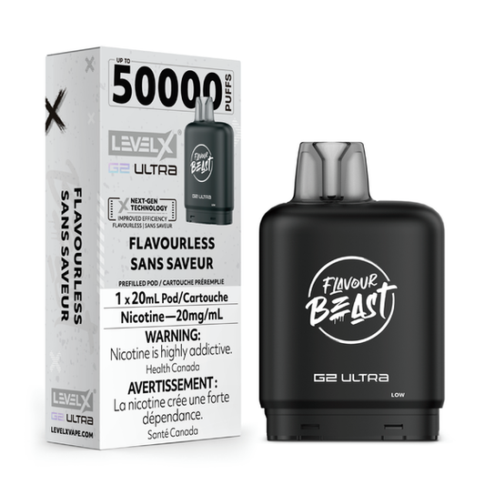 Level X Flavour Beast G2 Ultra Pod 50K - Flavourless