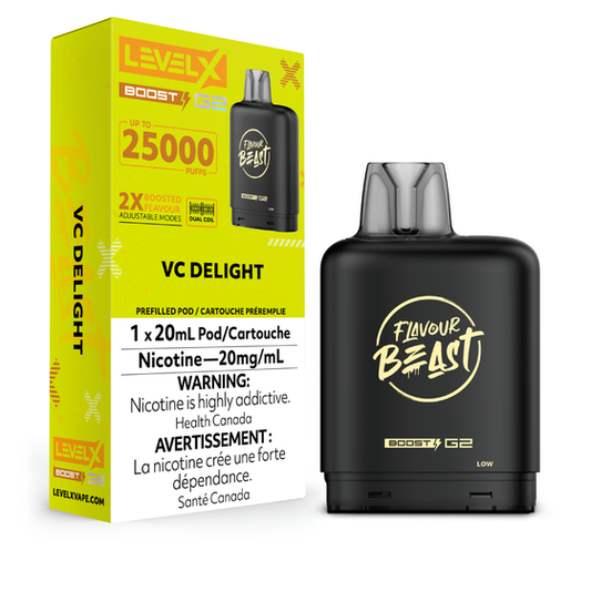 Level X Boost 25K Pods - VC Delight