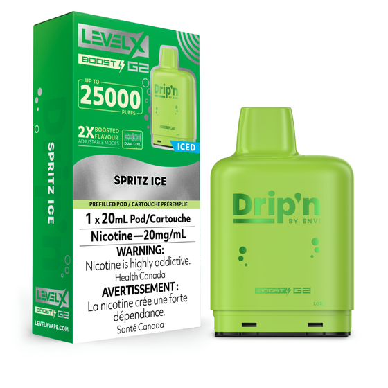 Level X Drip'n Boost 25K Pods -  Spritz