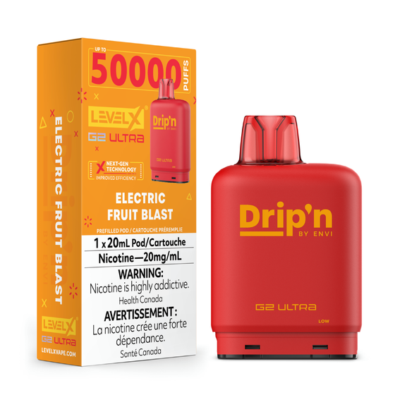 Level X Drip'n G2 Ultra Pod 50K - Electric Fruit Blast
