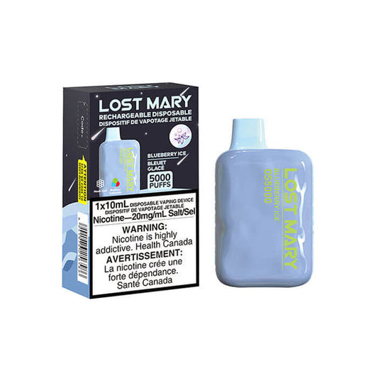 Lost Mary Blueberry Ice Disposable Vape - Online Vape Shop Canada - Quebec and BC Shipping Available