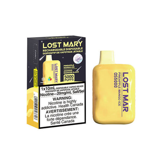 Lost Mary Pineapple Mango Ice Disposable Vape - Online Vape Shop Canada - Quebec and BC Shipping Available