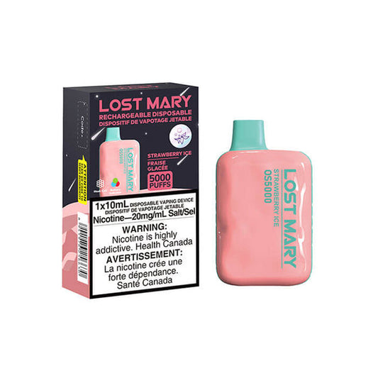 Lost Mary Strawberry Ice Disposable Vape - Online Vape Shop Canada - Quebec and BC Shipping Available