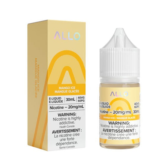 Allo Mango Ice Salt Nic - Online Vape Shop Canada - Quebec and BC Shipping Available