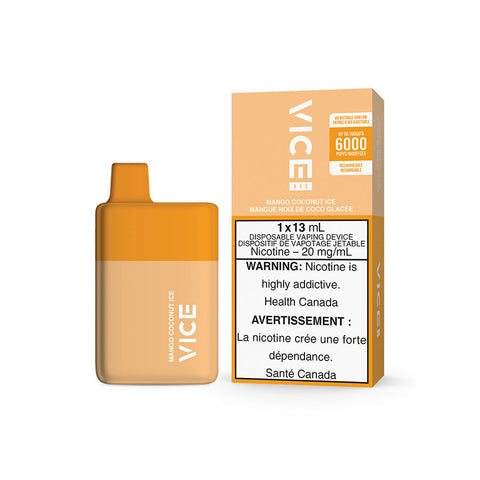 Vice Box Mango Coconut Ice - Online Vape Shop Canada - Quebec and BC Shipping Available