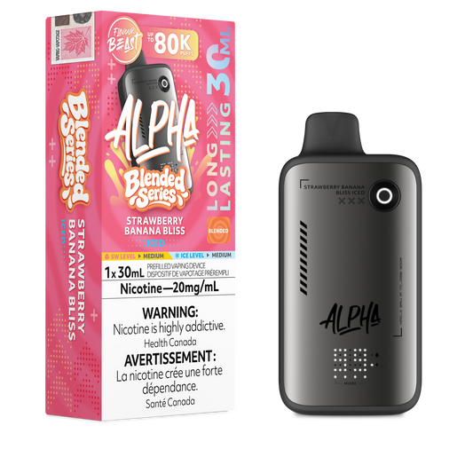 Flavour Beast Alpha 80K - Strawberry Banana Bliss Iced