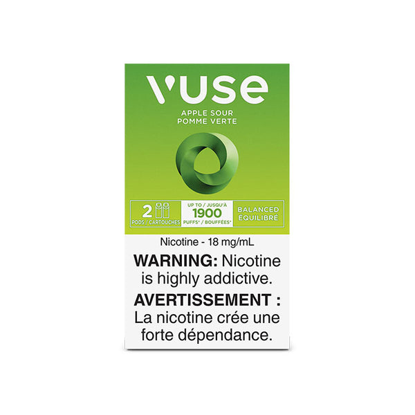 Vuse Pods Apple Sour - Online Vape Shop Canada - Quebec and BC Shipping Available