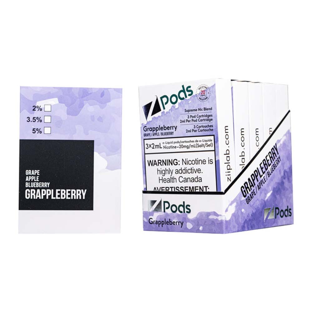 Z Pods Grappleberry - Online Vape Shop Canada - Quebec and BC Shipping Available