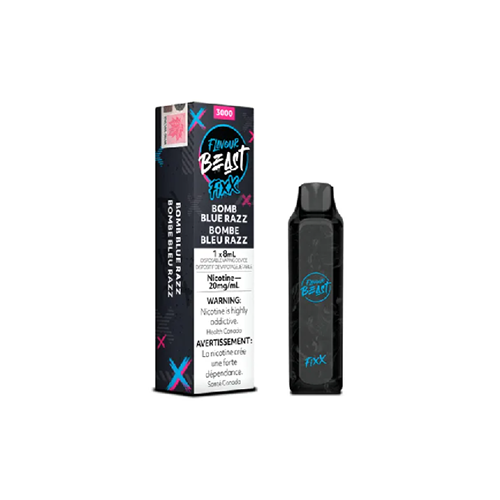 Flavour Beast Fixx Bomb Blue Razz - Online Vape Shop Canada - Quebec and BC Shipping Available