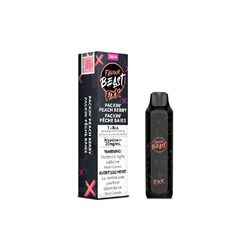 Flavour Beast Fixx Packin' Peach Berry - Online Vape Shop Canada - Quebec and BC Shipping Available