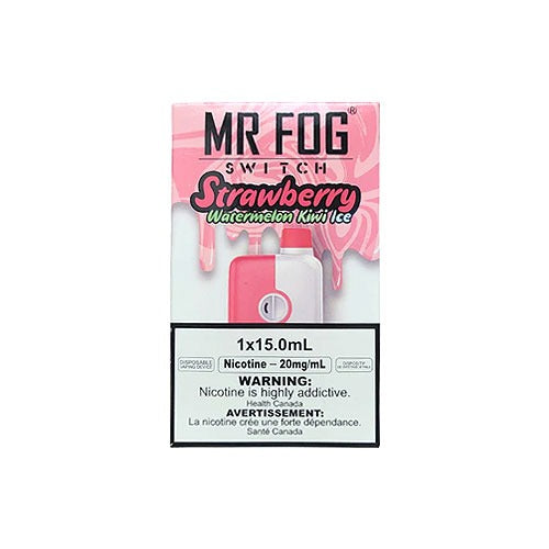 Mr Fog Switch Strawberry Watermelon Kiwi Ice - Online Vape Shop Canada - Quebec and BC Shipping Available
