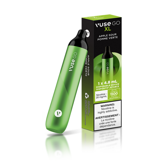 Vuse Go XL Apple Sour Disposable Vape - Online Vape Shop Canada - Quebec and BC Shipping Available