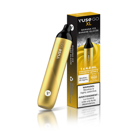 Vuse Go XL Banana Ice Disposable Vape - Online Vape Shop Canada - Quebec and BC Shipping Available